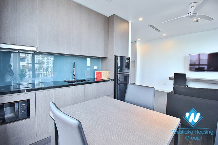 High-end and brand-new one bedroom apartment for rent in Xuan Dieu st, Tay Ho